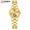 CARNIVAL Brand Luxury Mechanical Watch for Women Ladies Fashion Gold Silver Automatic Movement Wristwatch Waterproof Reloj Mujer 2