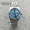 LARIMOKER 31MM Women's Mechanical Diving Watch Diamond Decorative Case Blue Dial Luminous Sapphire Glass NH05 Movement 1