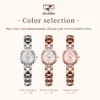 JinShiDun 8987 Fashion Elegant Lady Watch Classics Simple Swiss Movement Waterproof Quartz Watch for Women Date Luminous Watch 6