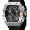TSAR BOMBA Watch for Men Luxury Brand Tonneau Design Waterproof Clock Stainless Steel Wristwatch Fashion Rectangle Mens Watch 1