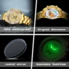OLEVS Luxury Automatic Mechanical Men Watch Moon Phase Diamond Dial Waterproof Man Wristwatch Fashion Luminous Calendar Week 6