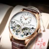 AILANG Genuine Brand Men's Double Tourbillon Luminous Direct-looking Mechanical Watch Automatic Watch Men's Watch   Hollow Movem 6