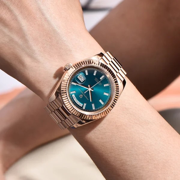 PAGANI DESIGN DD36 Men's Watches Rose Gold Luxury Automatic Watch For Men Mechanical Wristwatches Sapphire Mirror Clock Gift Man 2
