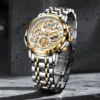 LIGE Luxury Fashion Men Watch Waterproof Luminous Date Man Wristwatch Stainless Steel Chronograph Quartz Men's Watches Reloj 2
