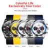 OLEVS Top Brand Original Fashion Men's Watches Multifunctional Silicone Adhesive Tape Quartz Watch Luminous Calendar Wristwatch 6