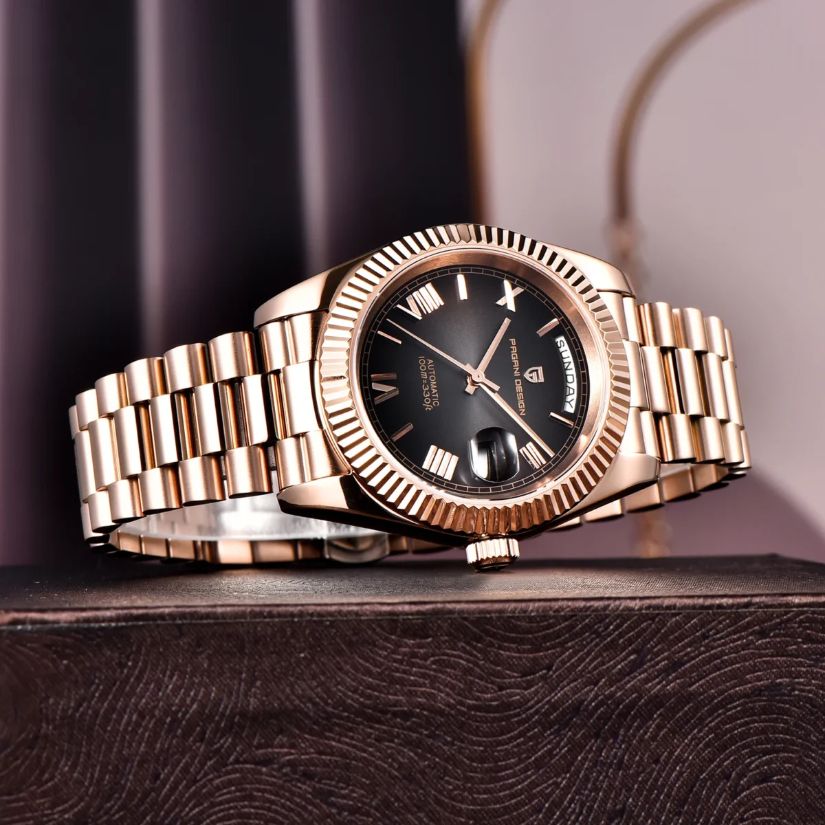 2025 New PAGANI DESIGN DD36 Man Watch Rose Gold Luxury Men Mechanical Watches Sapphire Mirror Automatic Watch For Men Waterproof 3