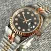 26mm NH05A Laydy Watch for Women Mechanical Automatic Watches Sapphire Crystal Date Screw-in Crown Luxury Style Diamond Markers 4