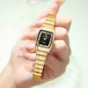 New Womens Watch Luxury Stainless Steel Quartz Golden Wristwatches Women Fashion Waterproof Calendar relogio masculino Clock 3