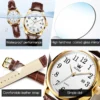 OLEVS Brand Fashion Quartz Watch for Men and Women Leather Strap Waterproof Original Watch Arabic Numeral Scale Giving to Elders 6