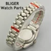 BLIGER 30.5mm Women's watch Silver Mechanical Women's Watch NH05 Movement Silver Gold Rose Gold Diamond Index Sapphire Glass 5