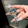 Sun, Moon and Stars Watch Women's Mechanical Watch High-end Women's Light Luxury Niche Women's Watch High-value Steel Band Watch 2