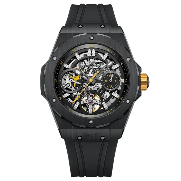 WM Watch Men Automatic Mechanical Skeleton Watch Collaboration Series Limited Edition 80 Hours Power Reserve Welly Merck WM128 2