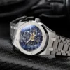 FEICE Automatic Mechanical Luxury Watch Men  Stainless Steel Watches Luminous Waterproof Watch for Men Skeleton FM019 2