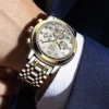 LIGE Fashion Men's Mechanical WristWatches Business Waterproof Tourbillon Watch Men Top Brand Luxury Automatic Watches For Men 4