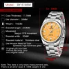2021 BENYAR Sports Men Mechanical Wristwatches Stainless Steel Automatic Watches Top Brand Luxury 10Bar Waterproof Watch for Men 5