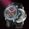 BORMAN Men Automatic Watch Luxury 42.5mm Mechanical Wristwatch 50M Waterproof Sapphire Mirror Week Date 24 Hours Crystal Bezel 2