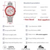 PAGANI DESIGN New Men’s Watch Chronometer Sapphire Mirror Red Quartz Watch For Men Waterproof Luminous Relogio Masculino 2025 6