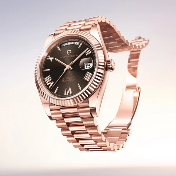 2025 New PAGANI DESIGN DD36 Man Watch Rose Gold Luxury Men Mechanical Watches Sapphire Mirror Automatic Watch For Men Waterproof 1