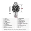 PAGANI DESIGN PD1701 Gold Luxury Men's Watches Quartz Wristwatches Chronograph VK63 Watch For Men AR Sapphire Mirror Clock Gifts 6