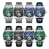OLEVS Original Brand Men's Watches Waterproof Multifunctional Luminous Fully Automatic Mechanical Watch Moon Phase Starry Disk 6
