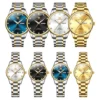 OLEVS Top Brand Couple Watches Fashion Trend Original Quartz Watch for Lover Waterproof Luminous Date His and Her Watches New 6