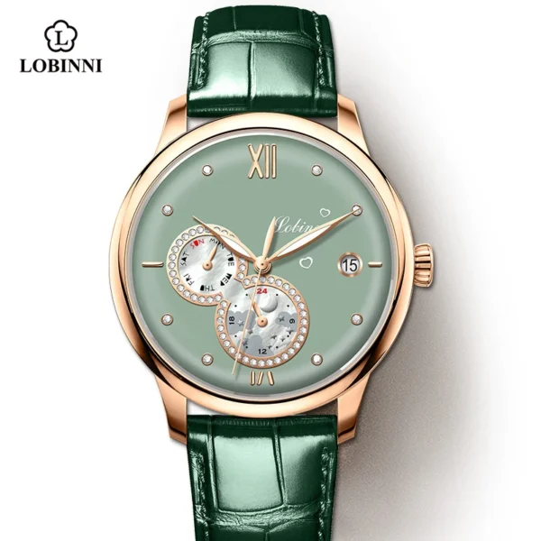 Lobinni 2021 Luxury Women Watches Top Brand  Automatic Mechanical Watch Waterproof Ladies Bracelet Wristwatch Female Clock 1