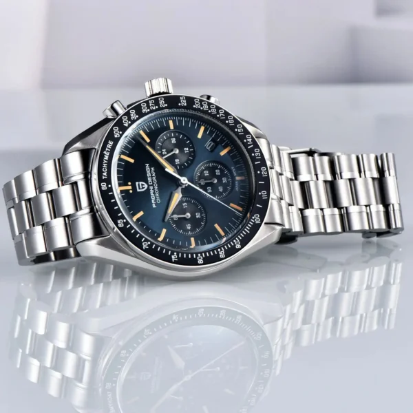 2025 New PAGANI DESIGN Tribute to CK2998 Moon Watch Retro Luxury Quartz Watches For Men Stainless steel Sport Chronograph Man 2