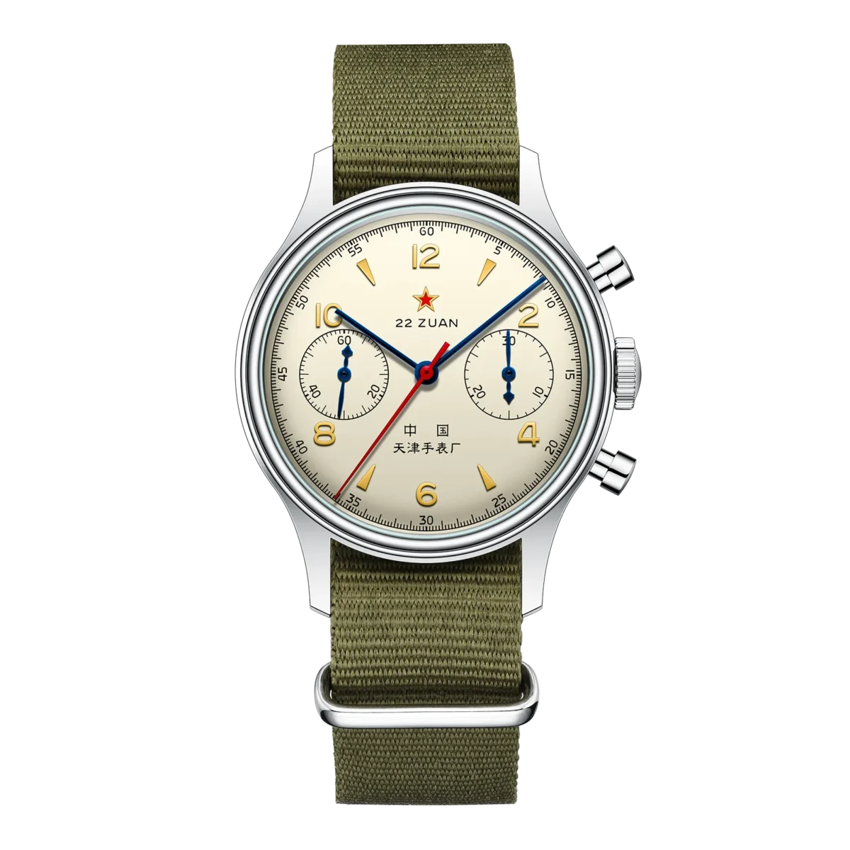 Seagull 1963 International Edition Watch for Men Chronograph Manual Winding Mechanical Watches Original ST1901 D304 Memorial 1