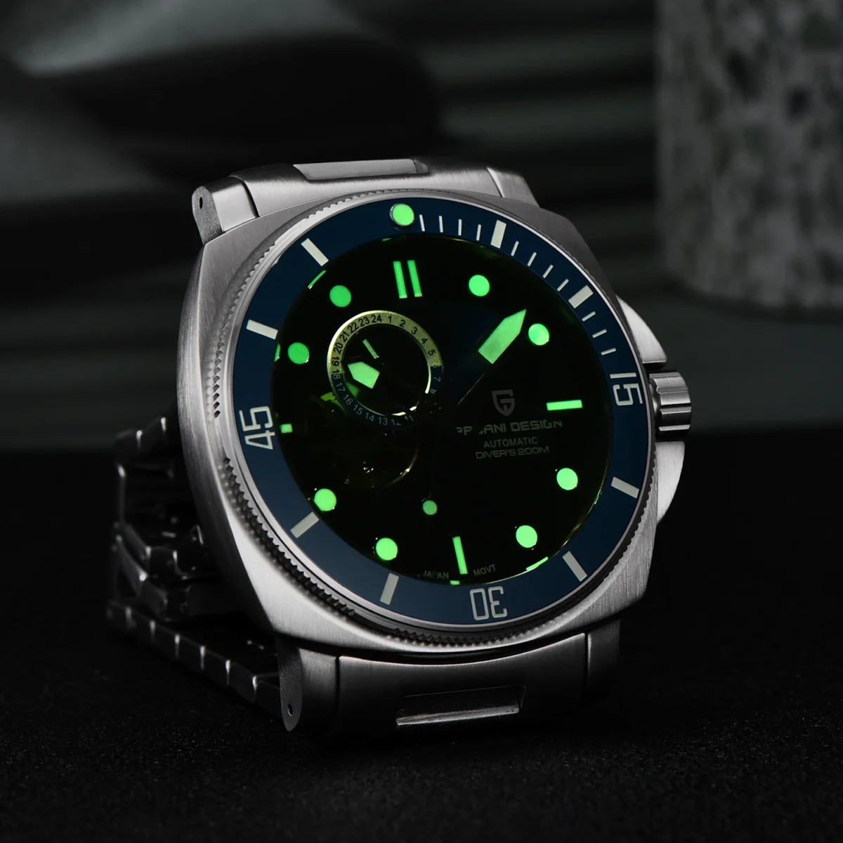 2024 New PAGANI DESIGN Men Mechanical Wristwatches Luxury Mens Watches Automatic Watch For Men Sapphire Mirror Waterproof Sports 5