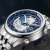 WM Watch Automatic Mechanical Men Watches High Quality Sapphire World Time Original Recognized Brand Welly Merck Watch Man WM057 4