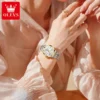 OLEVS Brand Romantic Gift Box Bracelet Set Women's Watches Elegant Waterproof Fashion Luminous Quartz Watch Calendar Wristwatch 3