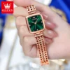 OLEVS 9951 Elegant Women's Watch Trend Waterproof Simple Atmosphere Stainless Steel Quartz Wrist watch Original Certification 4