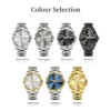 OUPINKE Luxury Men's Watches Sapphire Prism Mirror Dual Calendar Automatic Mechanical Watch for Man Waterproof Luminous Watch 6