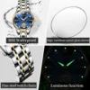 OLEVS 6608 Women Watch Original Luxury Watch Stainless Steel Automatic Mechanical Moon Phase Waterproof Watches For Women ﻿ ﻿ 5