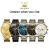 OLEVS Men's Watch Waterproof Luminous Wrist Watch Quartz Stainless Steel Watch for Men Pilot Top Brand Male Watches 6