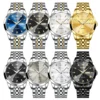 OLEVS Men‘s Watches Gold Original Quartz Wristwatch Waterproof Luminous Watch for Male Rhombus Mirror Date Week Luxury Dress 6