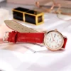 Gold red belt