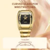 New Womens Watch Luxury Stainless Steel Quartz Golden Wristwatches Women Fashion Waterproof Calendar relogio masculino Clock 5