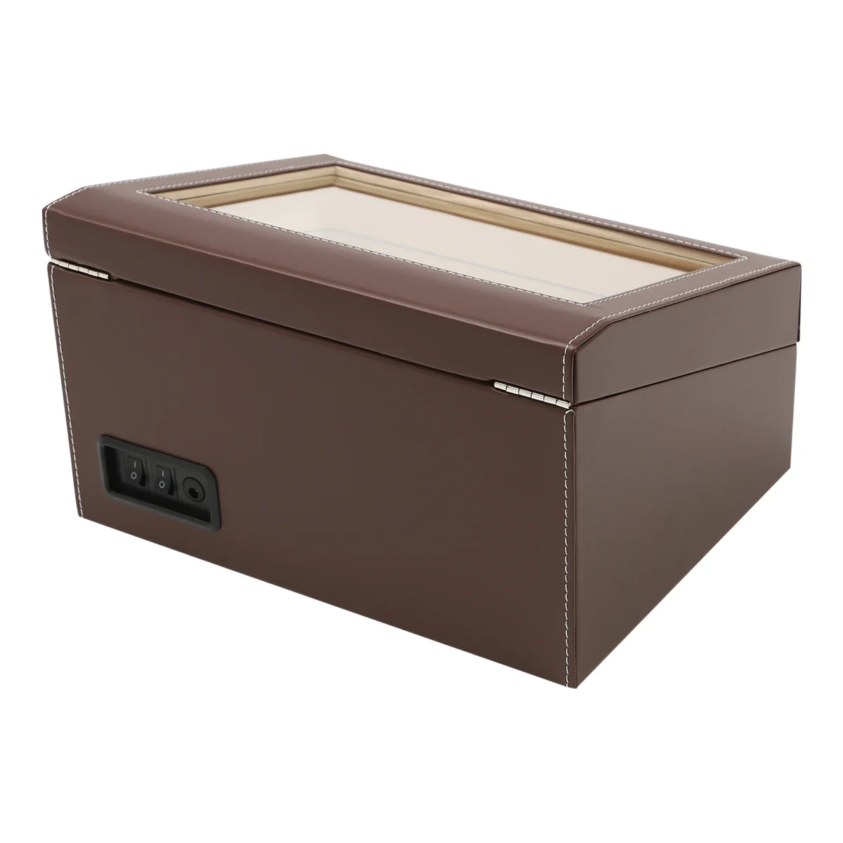 4+6 Watch Winder Automatic Watches Shaker PU Leather Mechanical Watch Box Watch Jewelry Display Box Storage Case 5