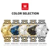 OLEVS Men's Watches Top Brand Original Quartz Watch for Man Waterproof Luminous Fashion Trend Wristwatch Date Week Daily Dress 6