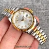 two tone silver