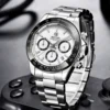 Relojes Hombre 2024 BENYAR New  Watches Men Luxury Brand Chronograph Male Sport Watches Waterproof Stainless Steel Quartz  Watch 4